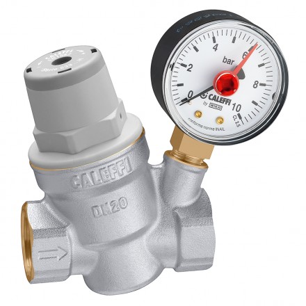 Reductor de presiune 1/2"16/1-6 BAR cu manom CALEFFI