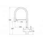 Fabiano FKM 31.43 inox black