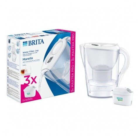 Brita Marella (Белый) + 3 cartușe