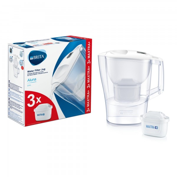 BRITA ALUNA COOL (БЕЛЫЙ) 3 КАТРИДЖА