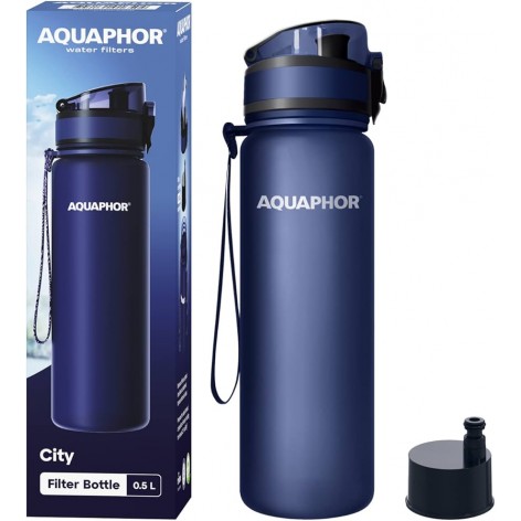 Sticlă Filtrantă Aquaphor City (Navy)