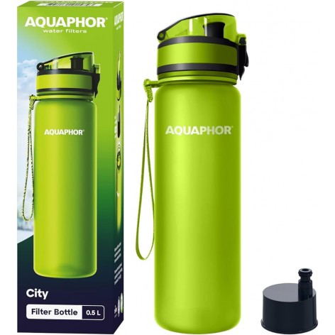 STICLĂ FILTRANTĂ AQUAPHOR CITY (GREEN)