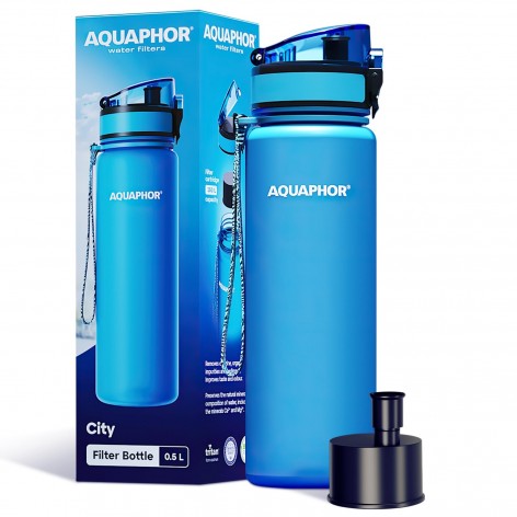 STICLĂ FILTRANTĂ AQUAPHOR CITY (NAVY)