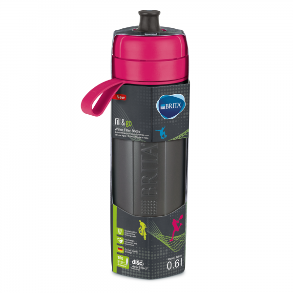 STICLĂ CU FILTRU BRITA ACTIVE (PINK)