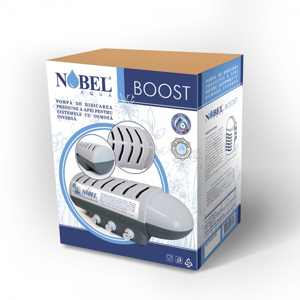 POMPĂ PENTRU FILTRU CU OSMOZĂ INVERSĂ NOBEL AQUA BOOSTER (100G)